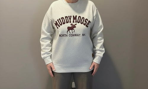 Classic Maroon Muddy Moose Crewneck
