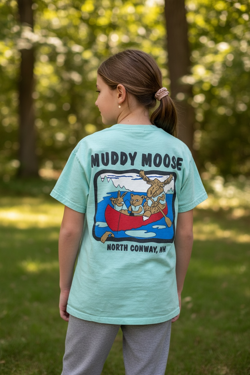 Mint Youth Muddy Moose T-Shirt