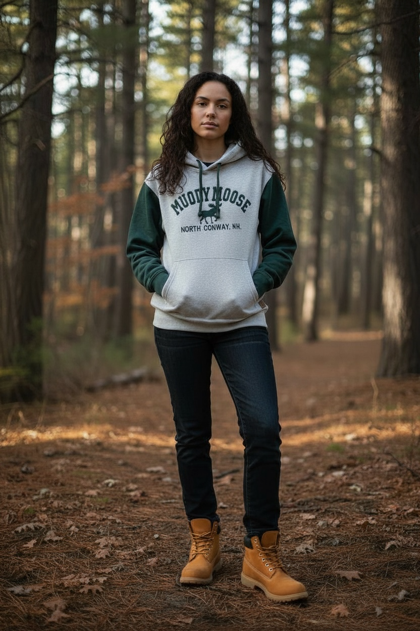 Green Classic Muddy Moose Hoodie
