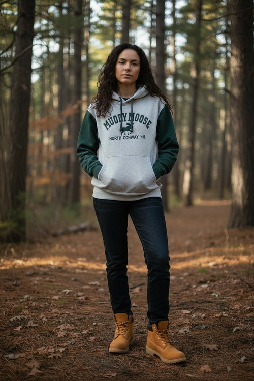 Green Classic Muddy Moose Hoodie