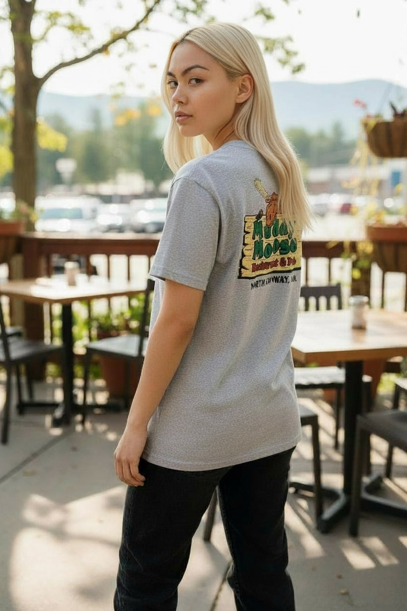 Classic Muddy Moose Grey T-Shirt