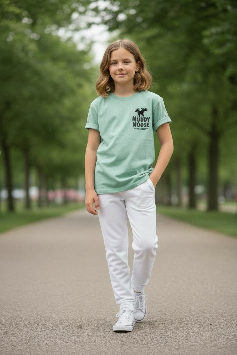 Mint Youth Muddy Moose T-Shirt