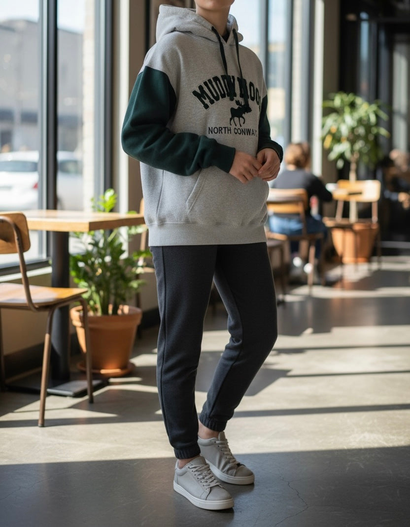 Green Classic Muddy Moose Hoodie