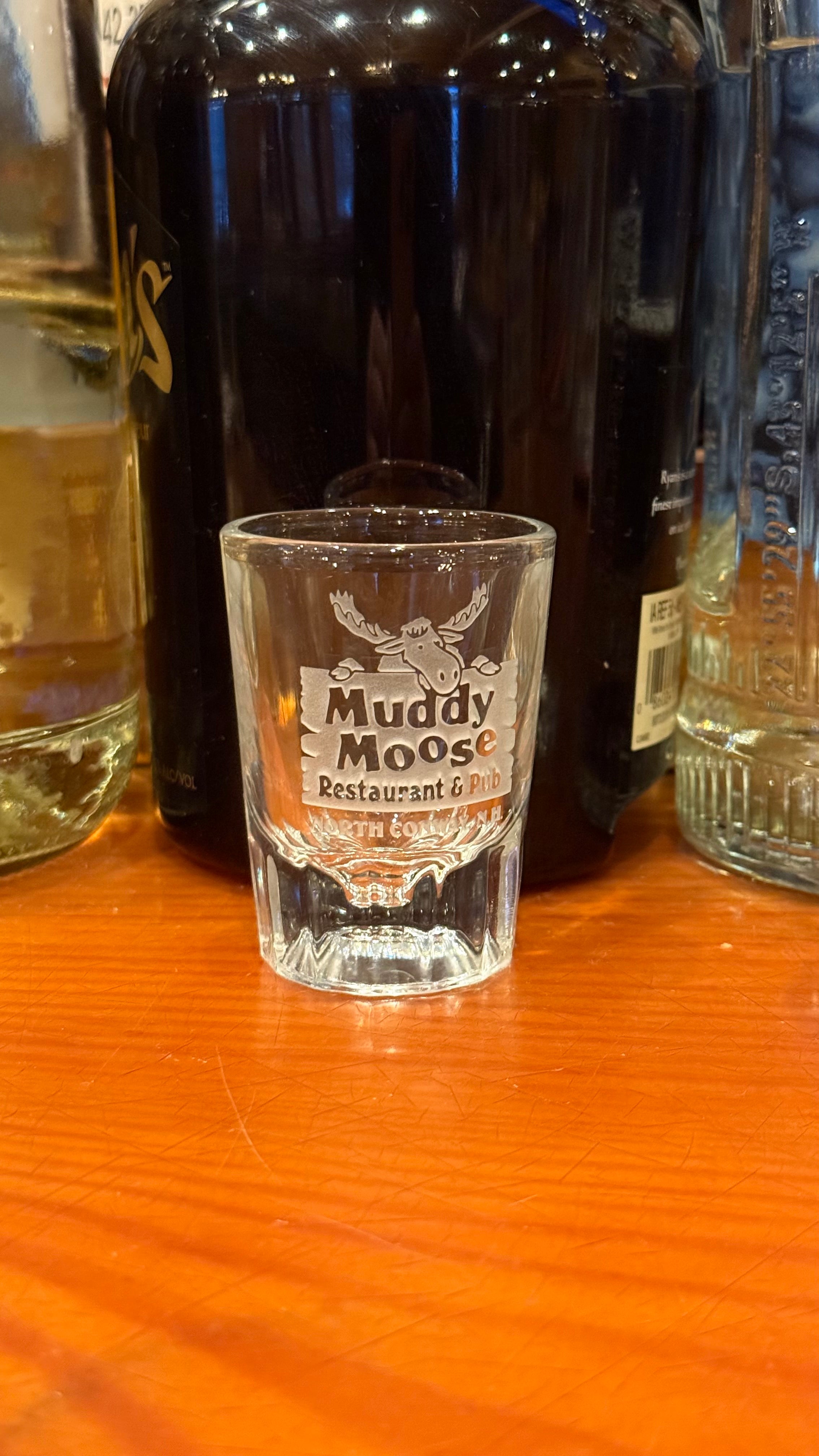 Muddy Moose Shot Glass