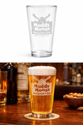 Muddy Moose Pint Glass